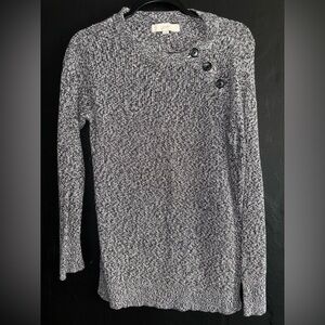 Loft sweater with buttons